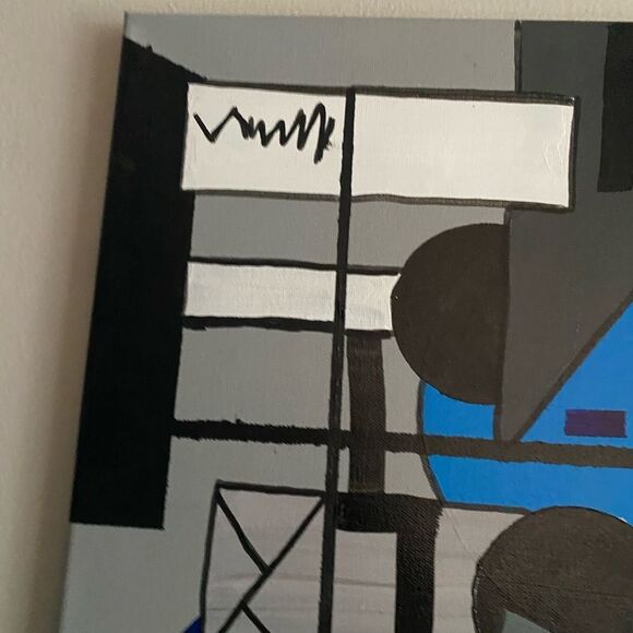 Abstract Art Painting 18x24 - Picture 2 of 6